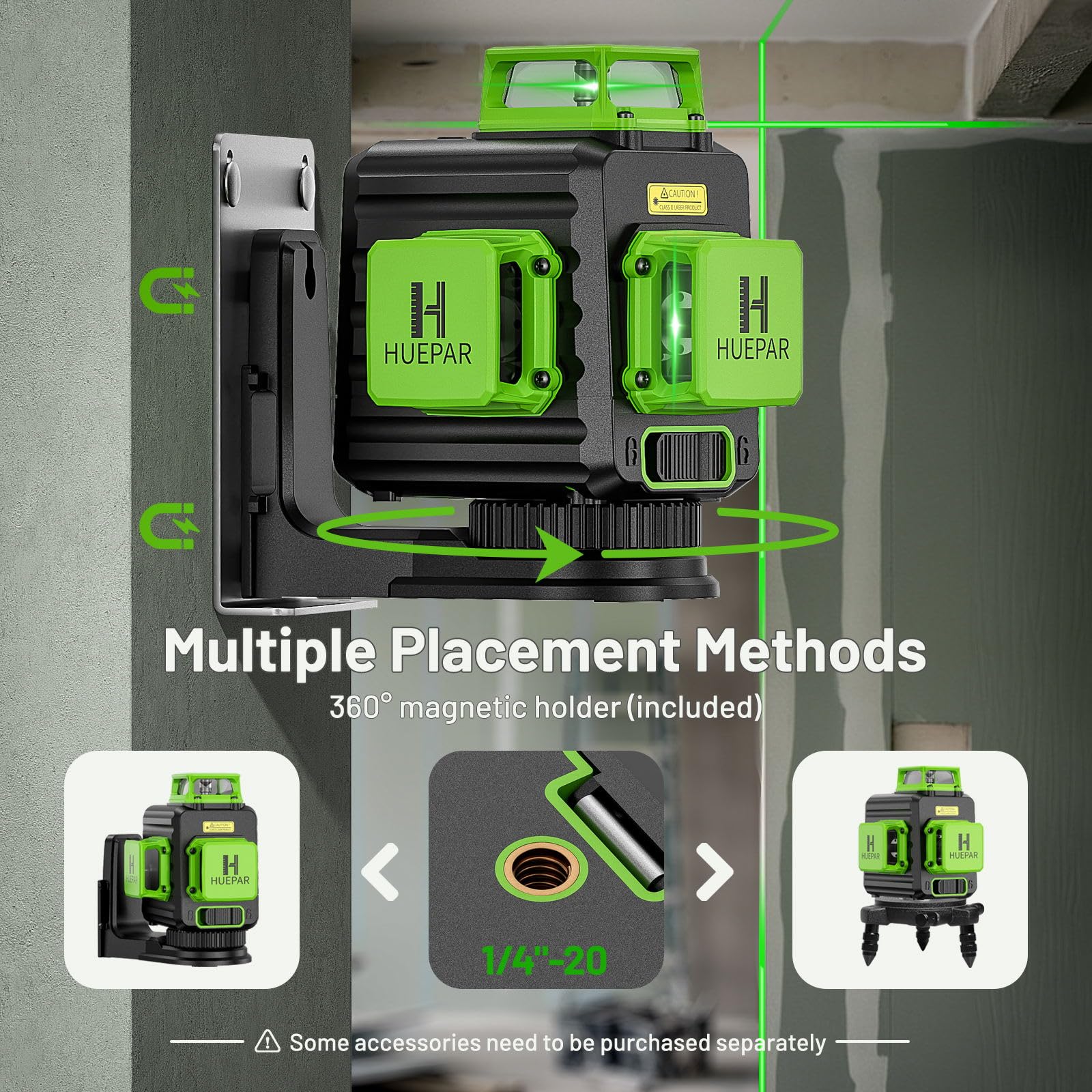 Huepar carrying bag keeps tools organized on site