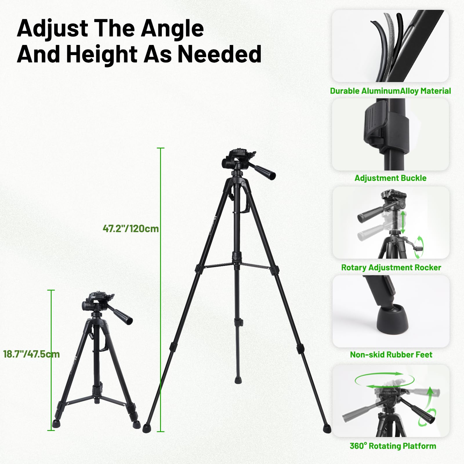 Huepar green laser beam for brighter visibility in bright rooms