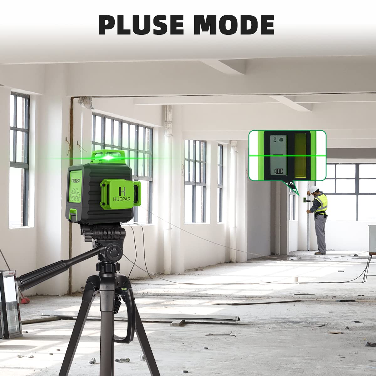Huepar magnetic pivot base enables quick angle changes