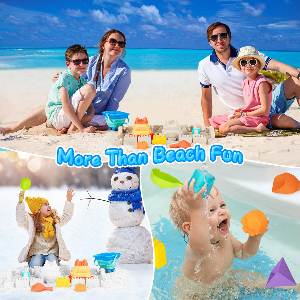 HUGCATY kids enjoying beach play with tactile, imaginative sand fun.