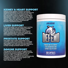Label detail shows the 18 ingredient formula