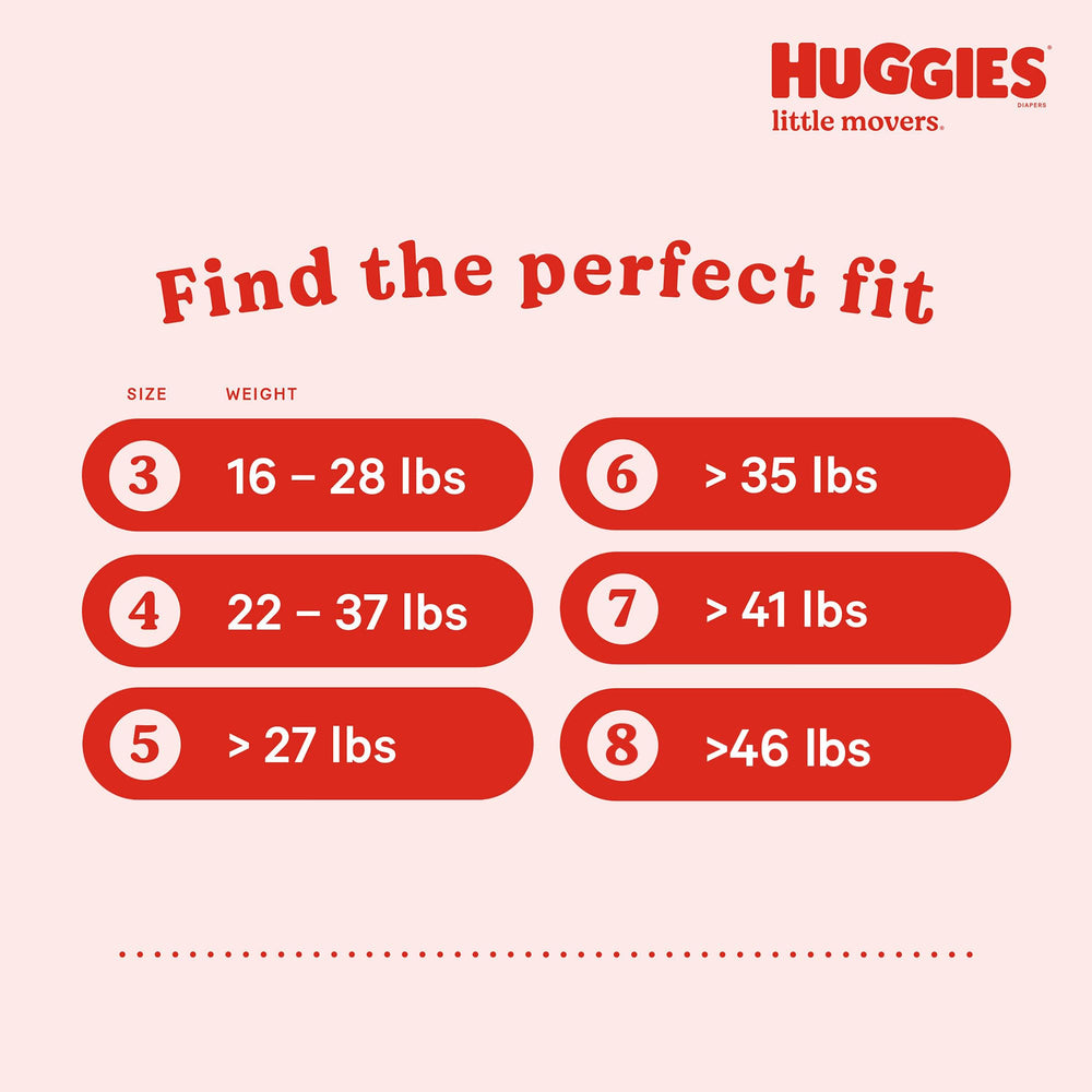 Huggies Little Movers Disney designs add playful themes to diapers.