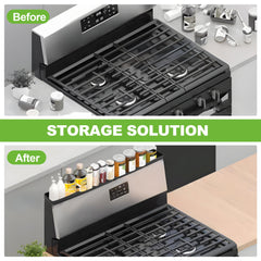 Anti-slip edges secure items and prevent tipping during cooking with Hugro Tarfive.