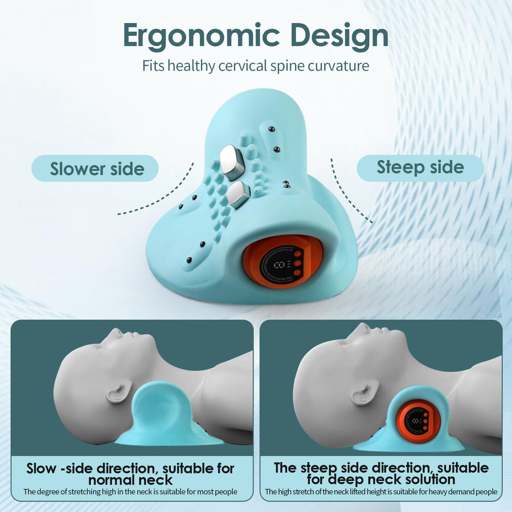 Hugterra massager fits desk breaks for quick daily neck relief during tasks