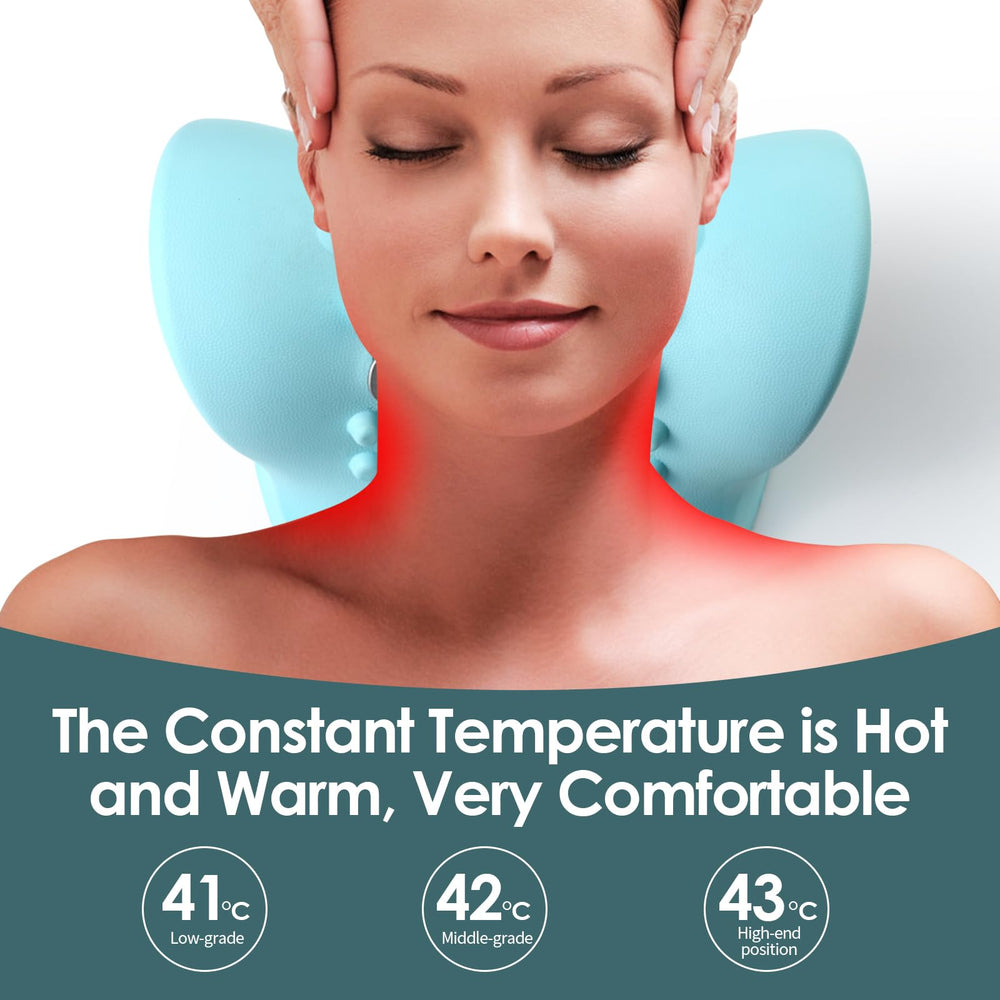 Hugterra heat therapy adds warmth for relaxing neck muscles after workouts