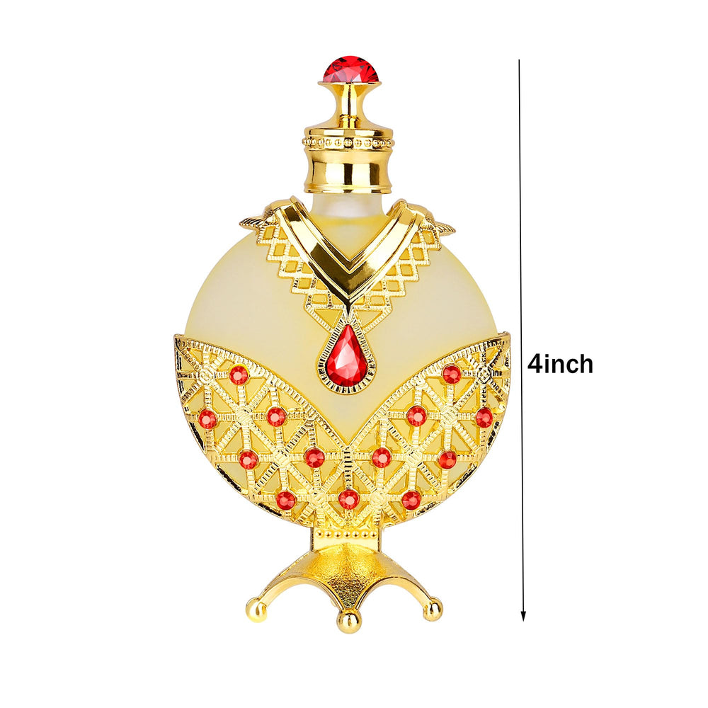 Huibao Gold wrist application for subtle lasting fragrance.