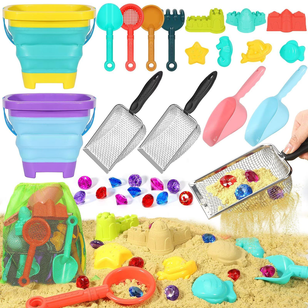 Huitem complete beach toy set ready for seaside adventures with kids.