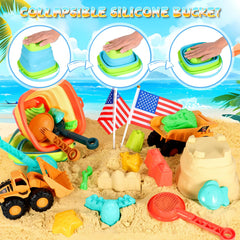 HUITEM dinosaur fossil molds create a mini prehistoric sand world