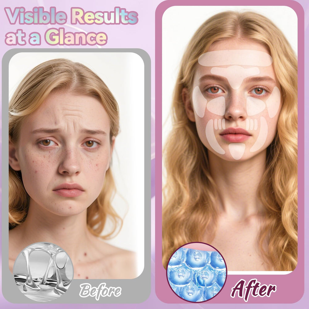 HULEIWA lip-wrinkle patches ease dry lip lines for a smoother look.