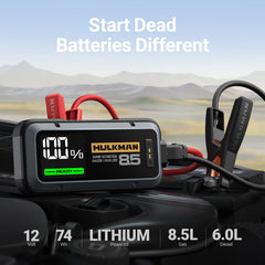 Hulkman Alpha85 2000A peak power for tough engine boosts