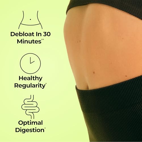 HUM Flatter Me capsules closeup highlighting vegan pills for easy digestion