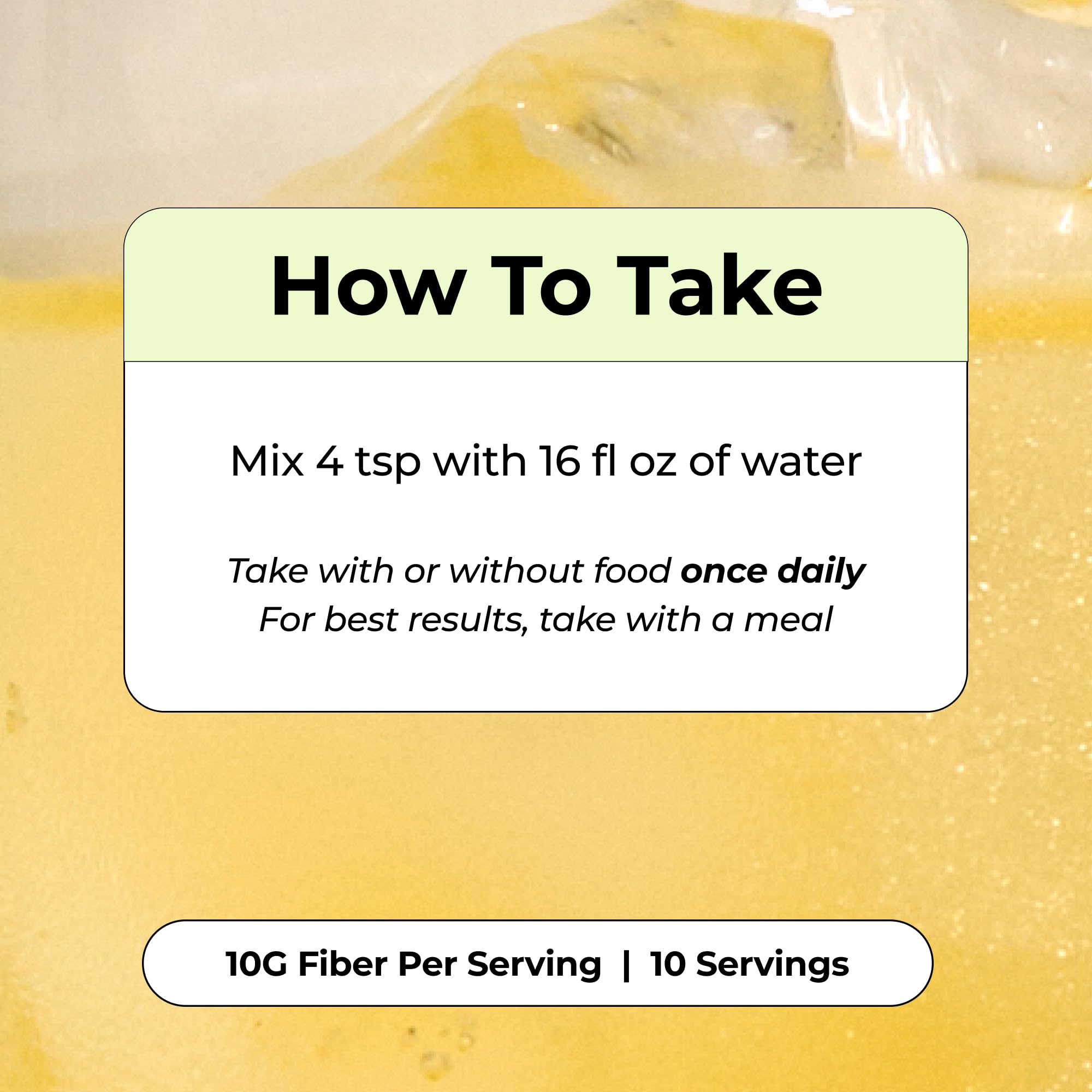Packaging shot shows serving count for convenient daily use