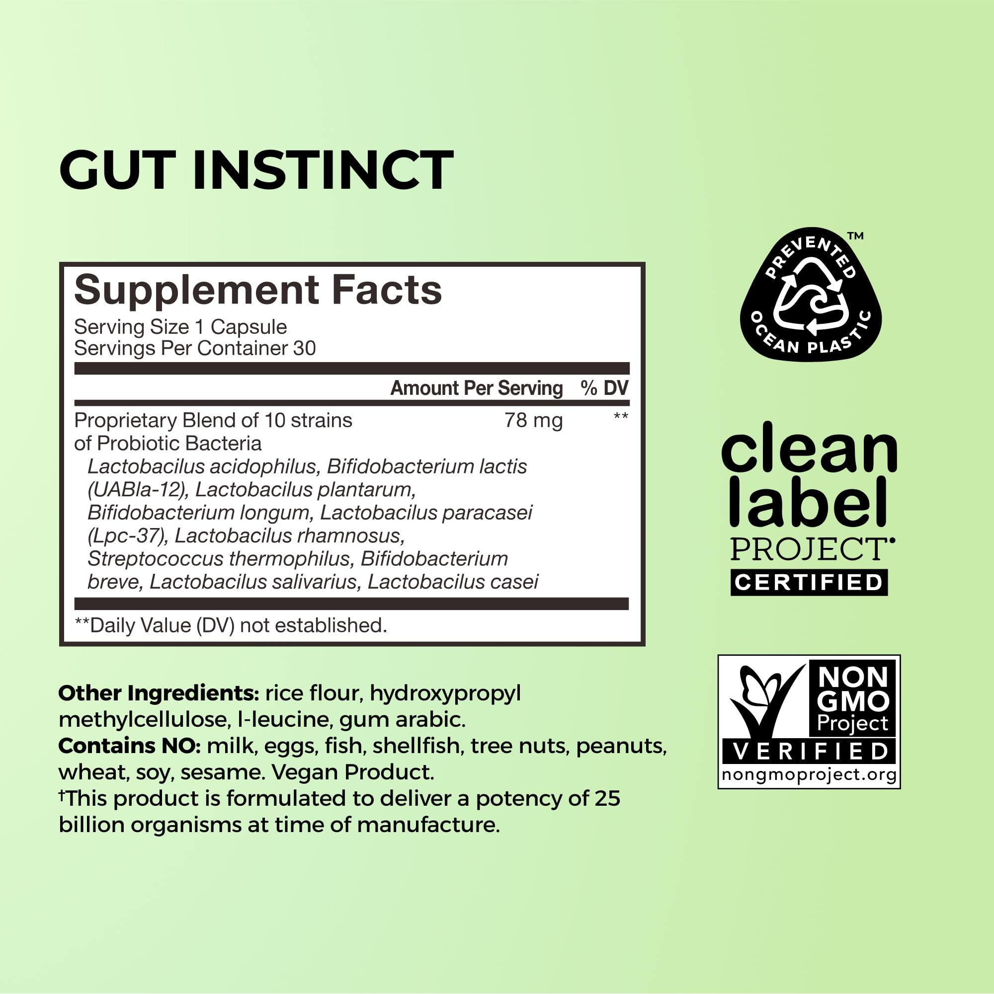 Lifestyle shot showing capsules during morning routine for digestion by HUM Gut Instinct