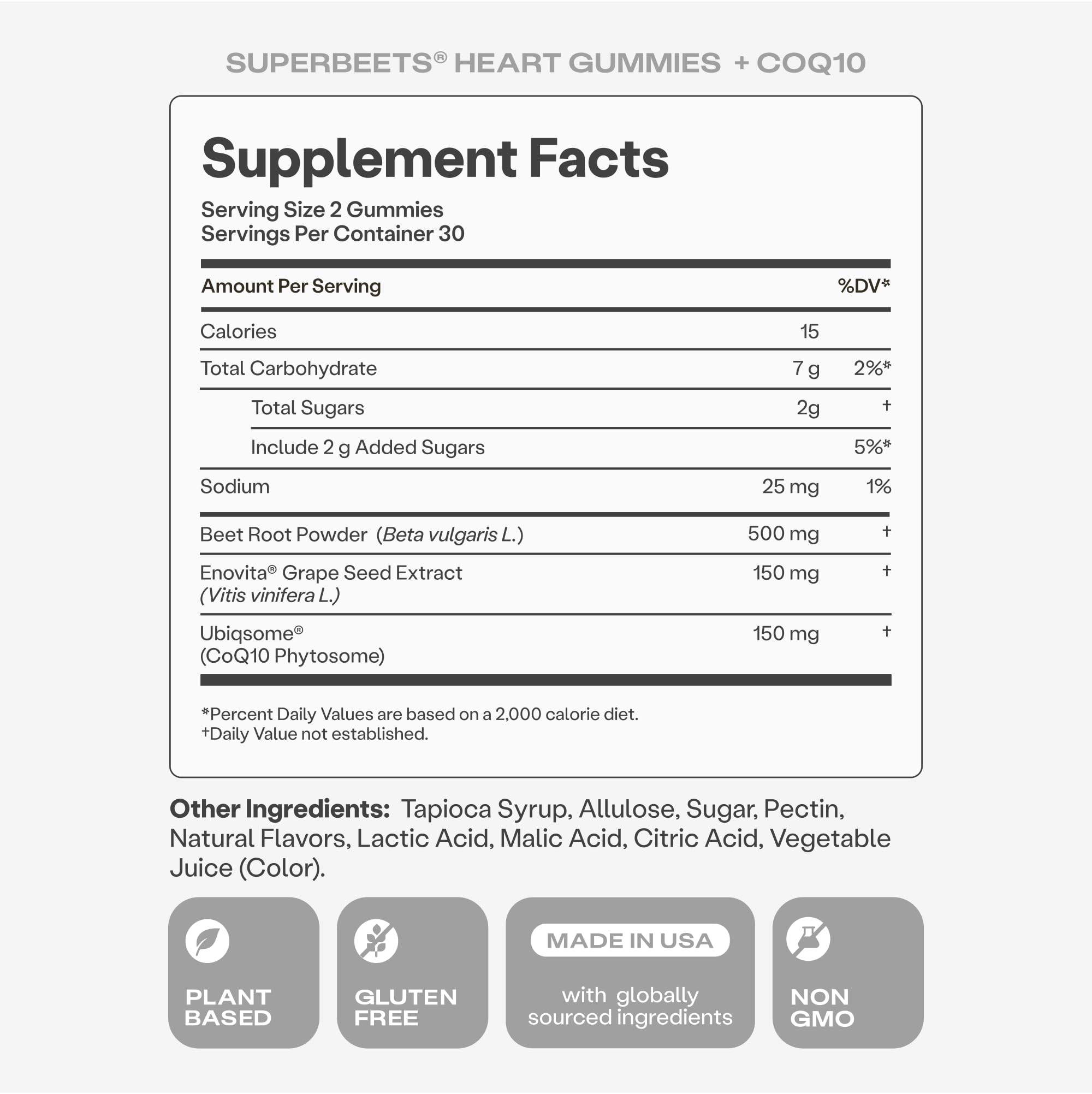 Humann SuperBeets foil pack image for convenient chewable format.
