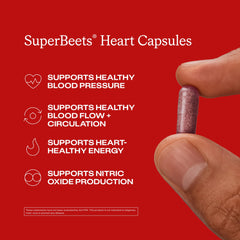Humann SuperBeets beetroot powder non-GMO label emphasizes premium ingredients.