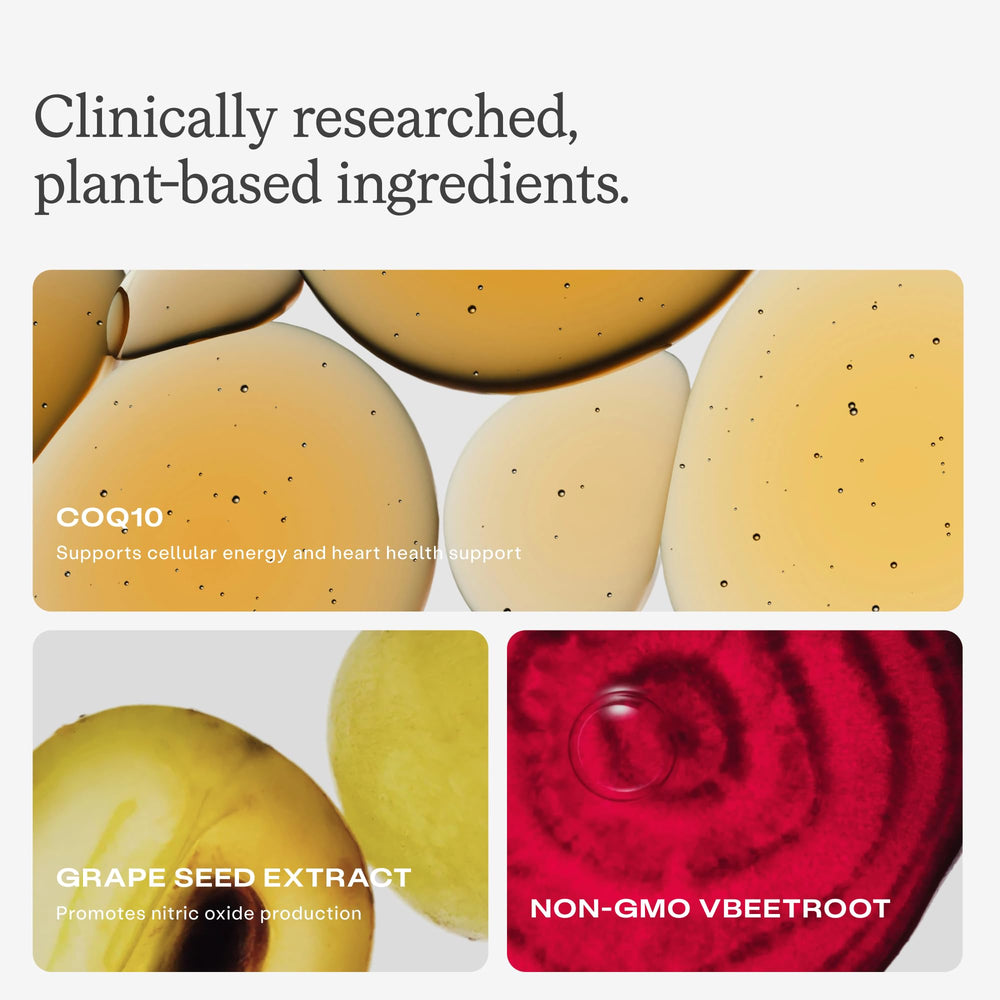 Grape seed extract note in Humann SuperBeets Heart Chews for heart health support.