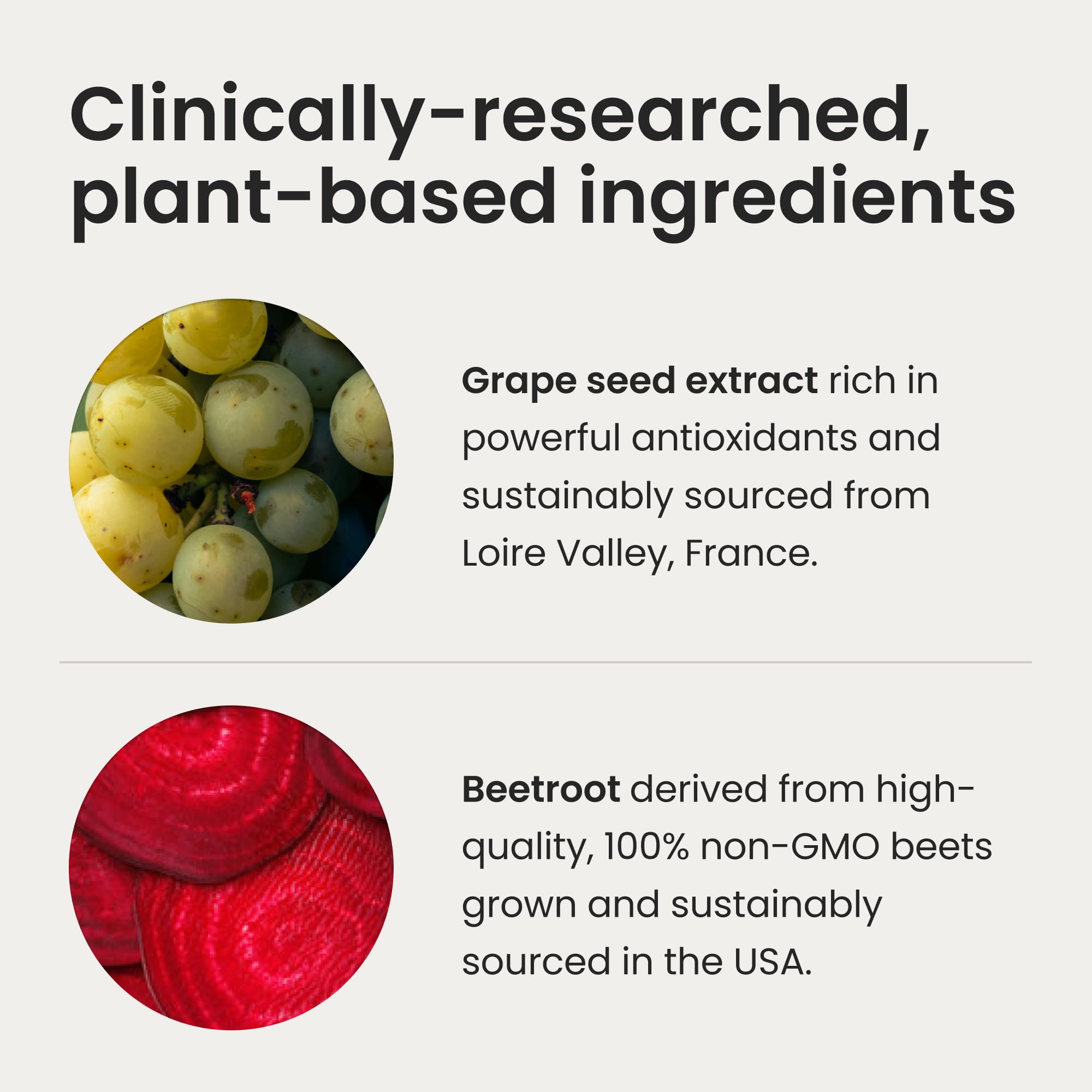 Non-GMO Humann SuperBeets Heart Chews packaging emphasizes clean ingredients