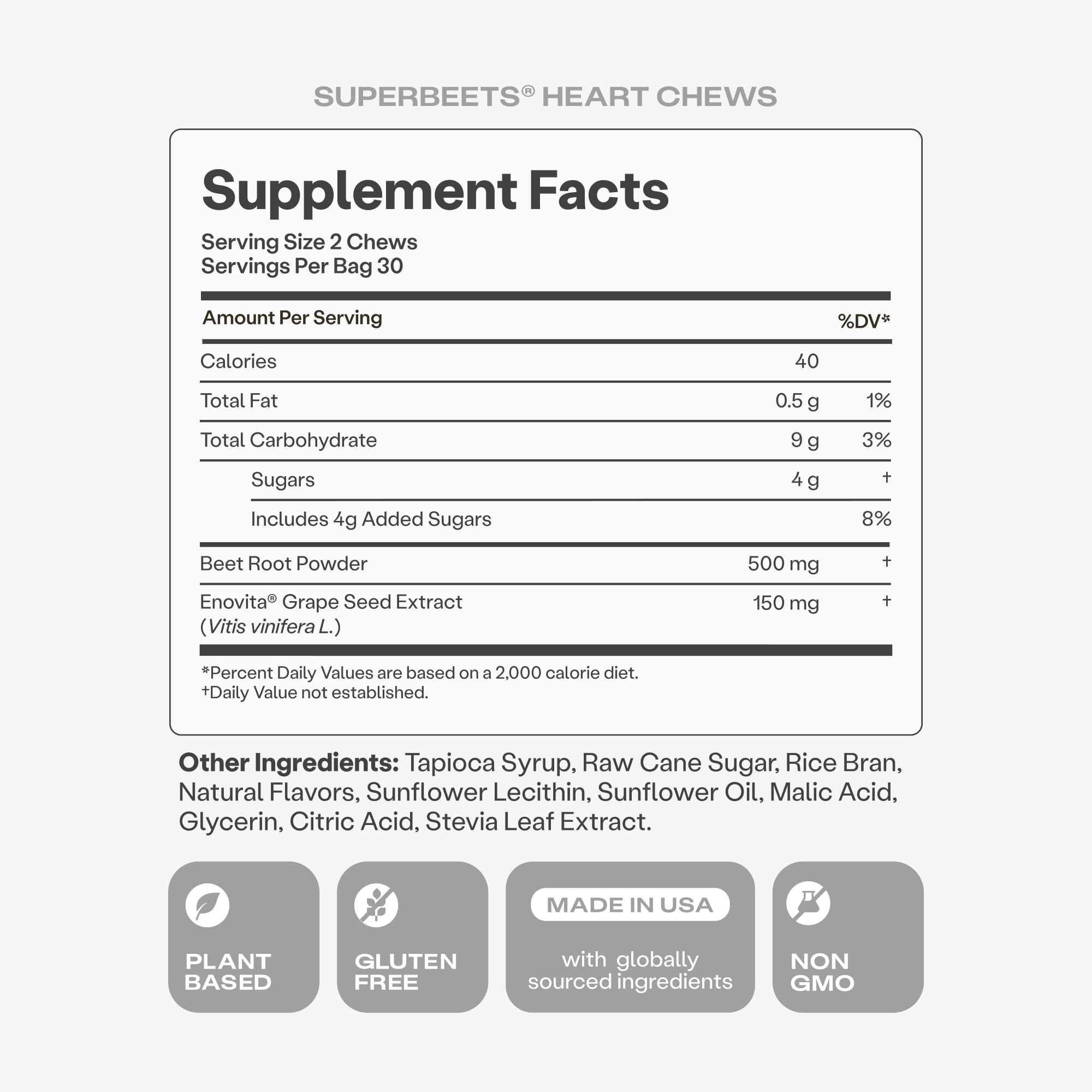 Humann SuperBeets on-the-go use in bag or pocket for quick chews.