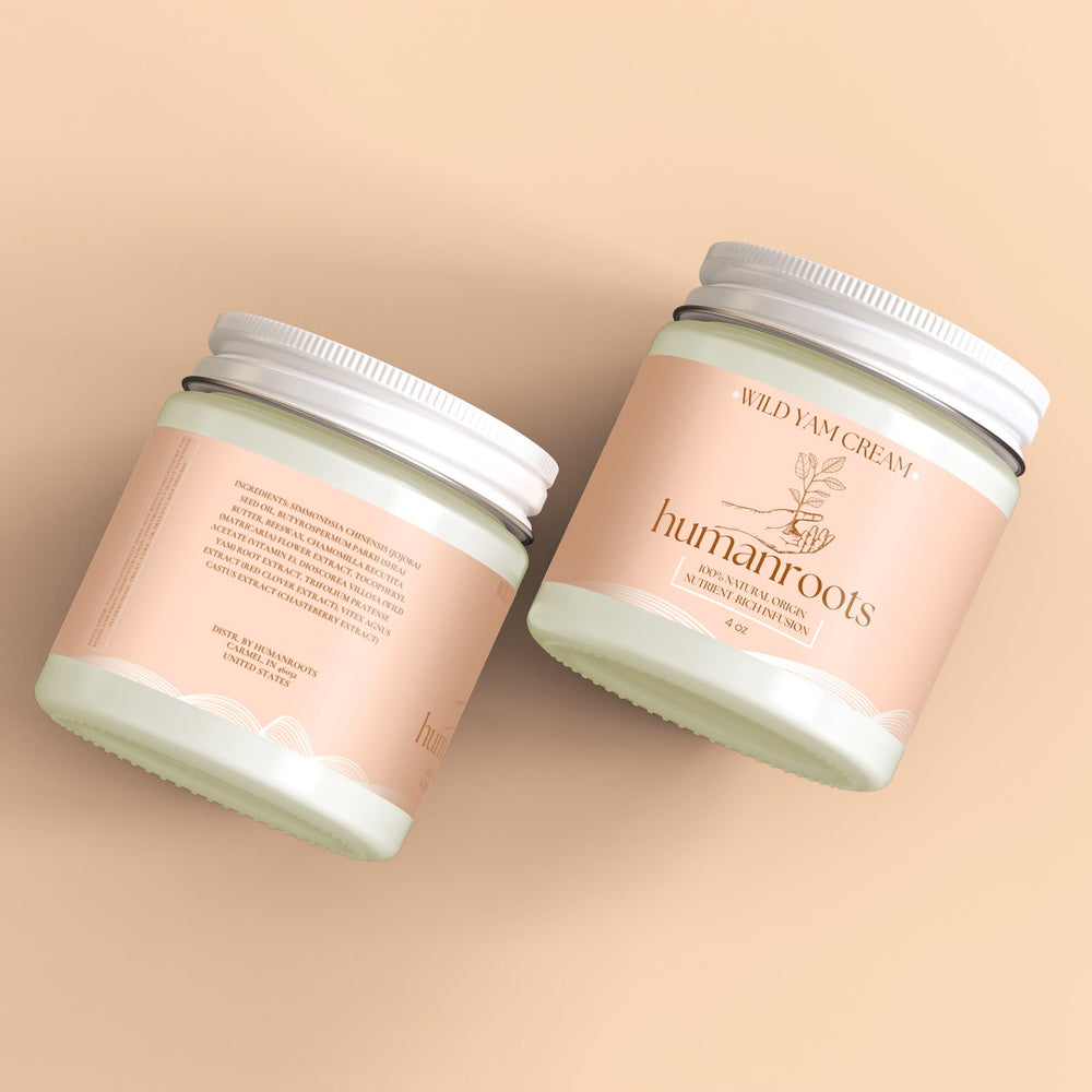 Humanroots packaging and label emphasize clean, natural balance-focused skincare