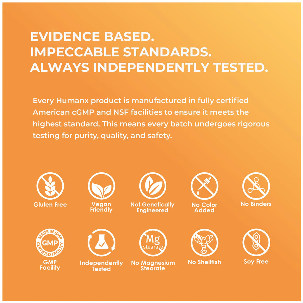 HUMANX TUDCA+ vegan non-GMO capsules suit daily wellness routines.