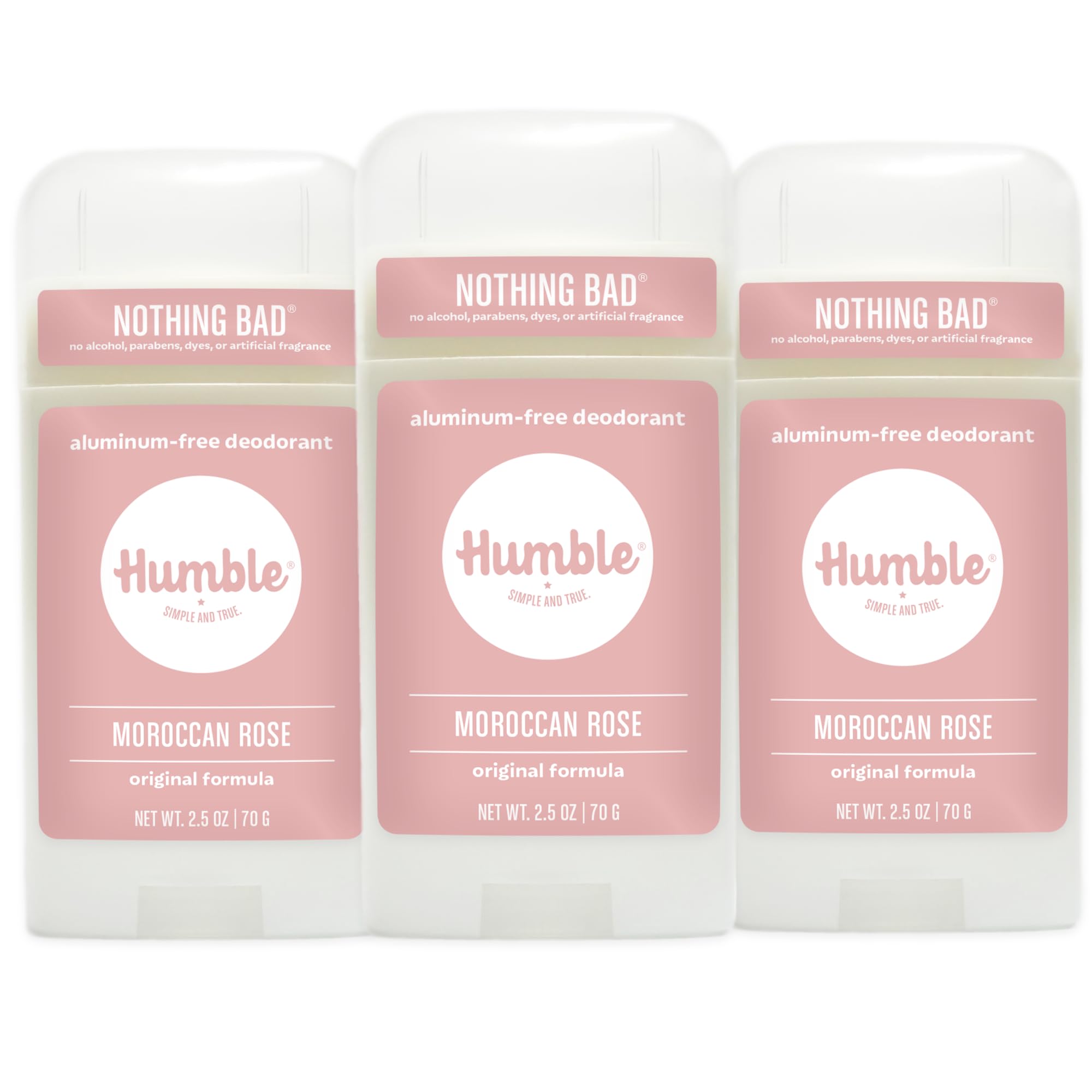 Humble Brands Original Formula Deodorant with baking soda for odor control