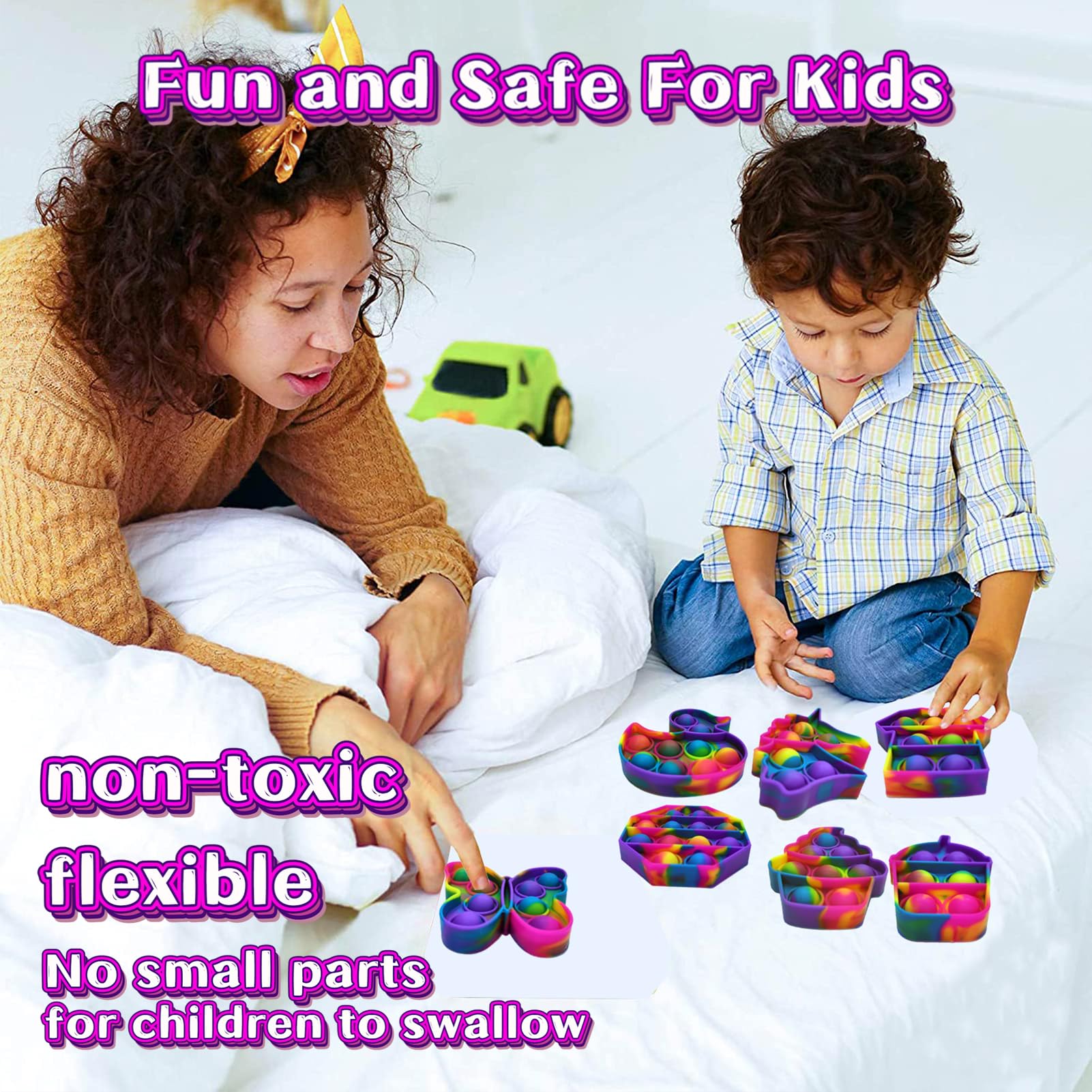 Hunbath cat pop fidget toy for fine motor exploration