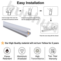 Hunhun end cap without hole for flush finishes.