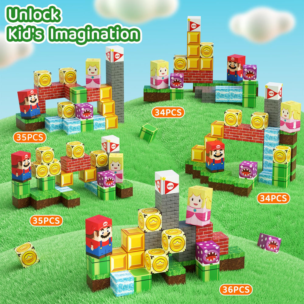 Hunloot portable tin packaging doubles as a baseplate for building.
