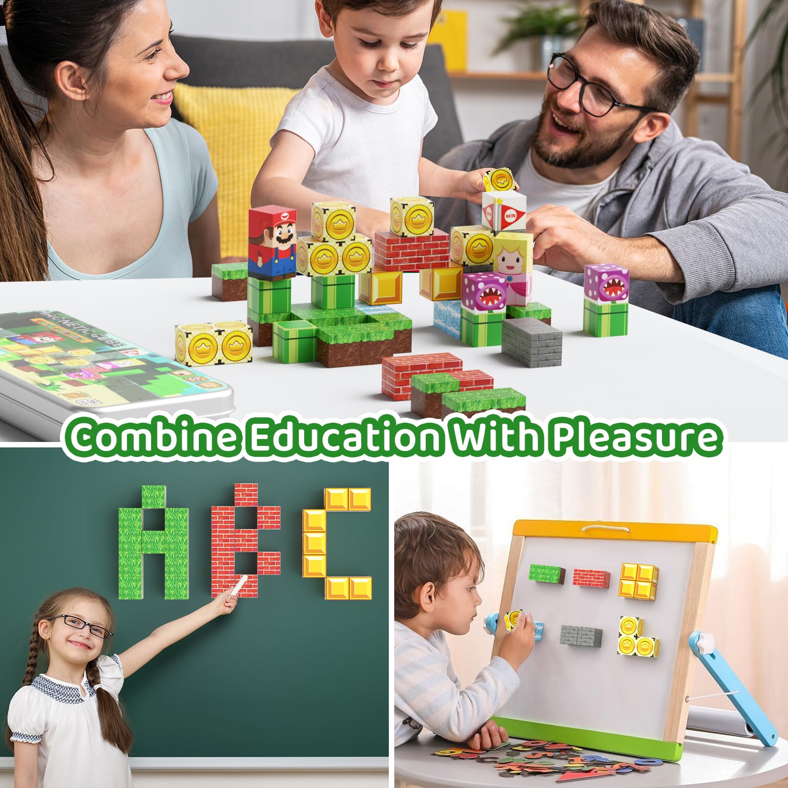 Hunloot durable and safe magnets designed for kids' playtime.