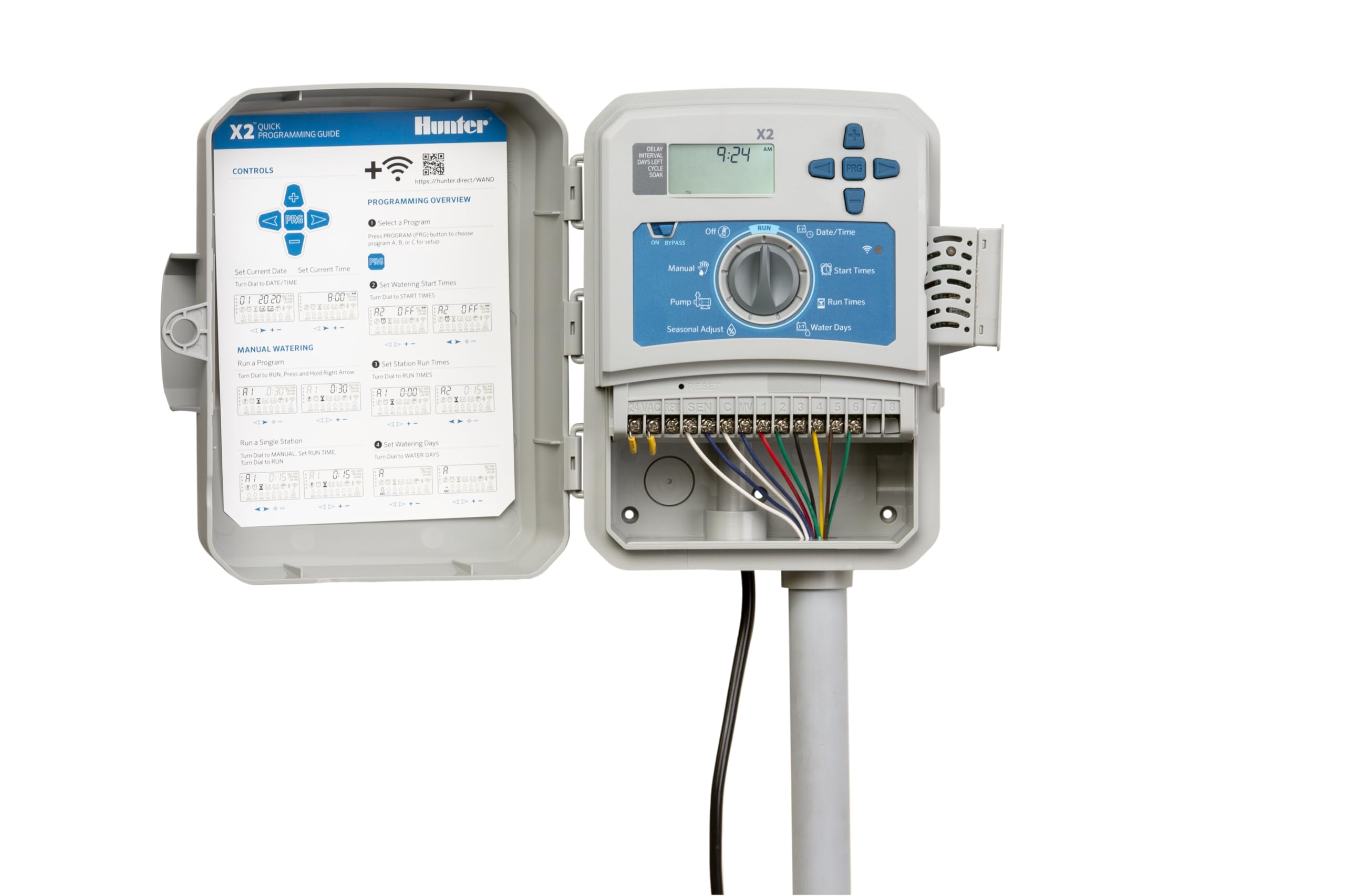 Hunter WAND remote access lets you manage zones from anywhere.