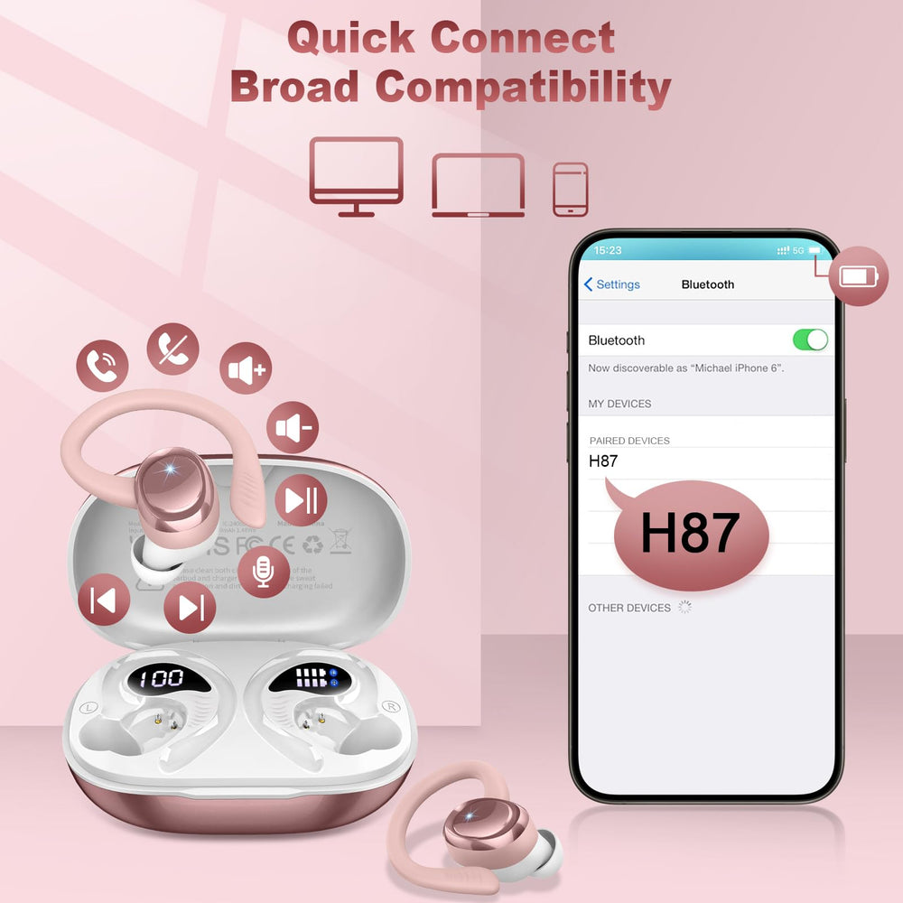 Hupoaf smart touch and LED display for easy control