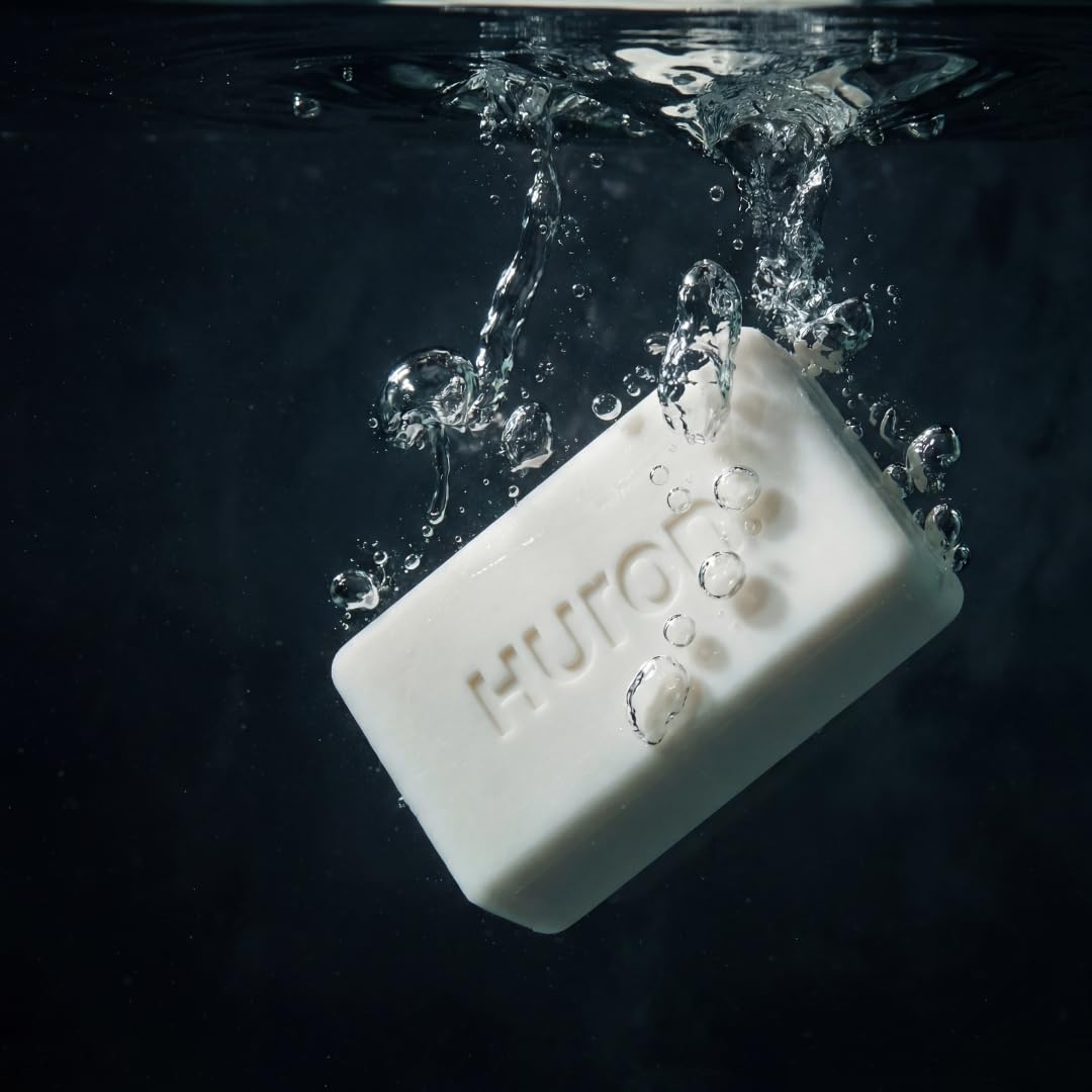 Travel-ready Huron bar soap pack in a compact design