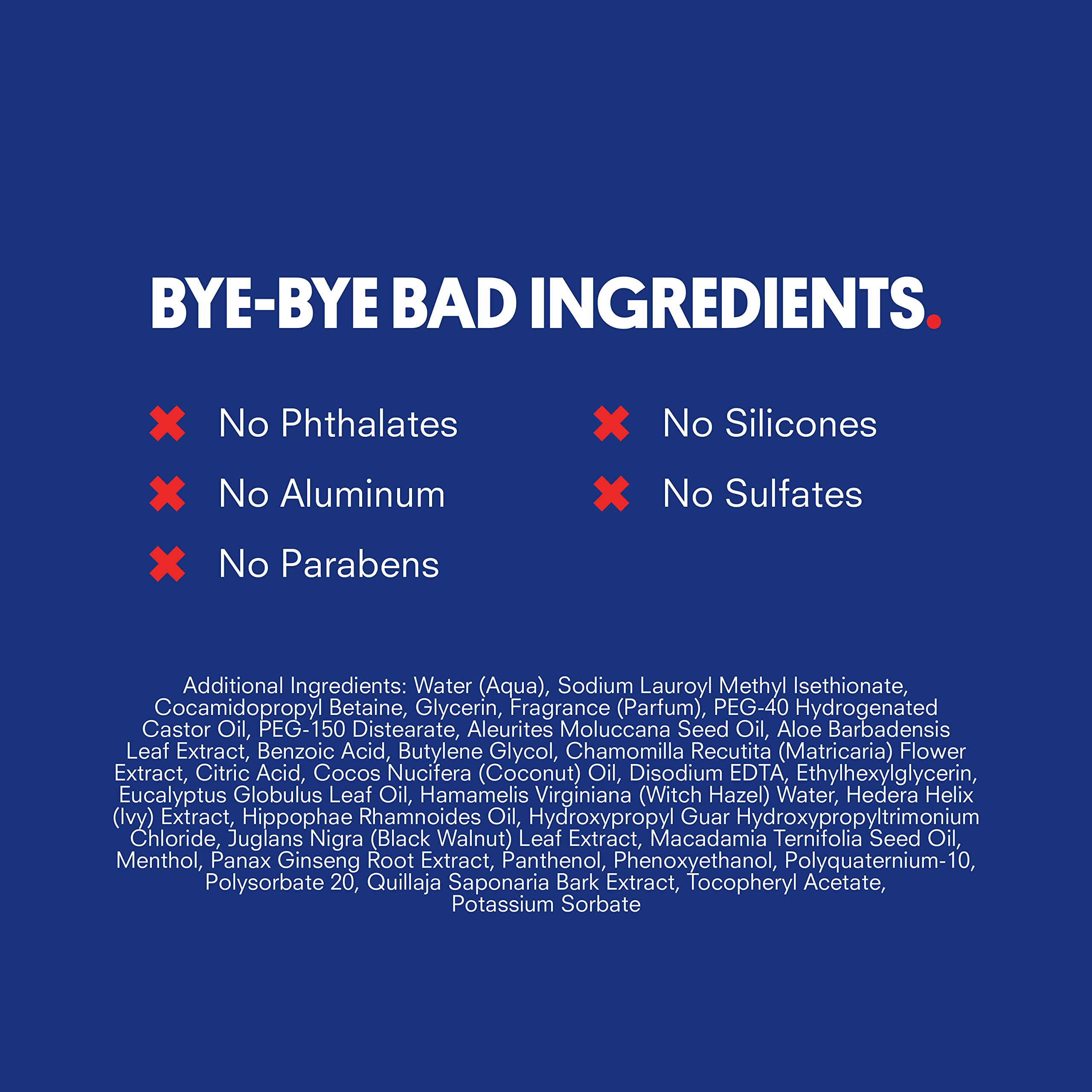 Huron Body Wash daily-use image shows a non-toxic formula suitable for all skin types