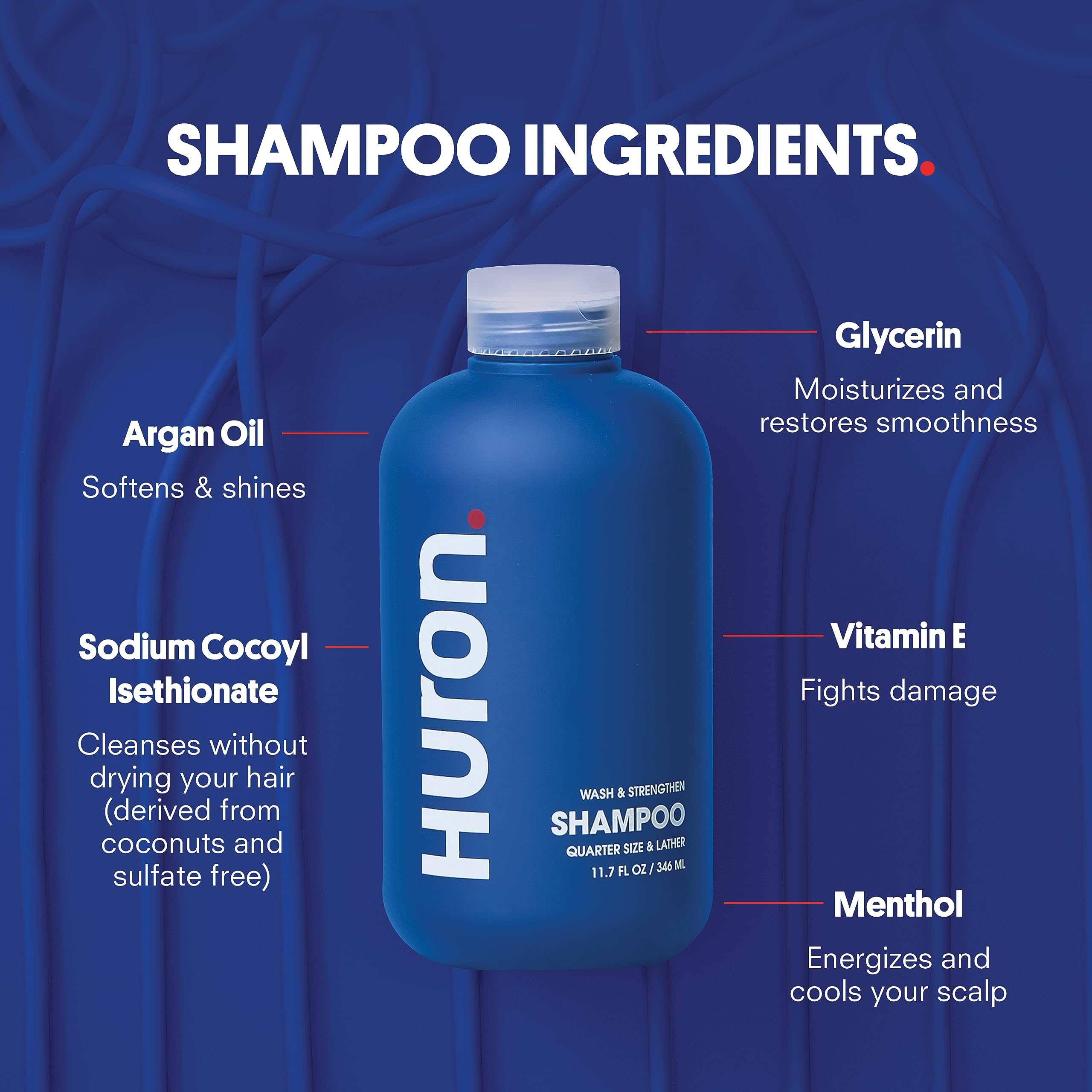 Huron Hair Duo conditioner application highlights moisture delivery for smoother hair