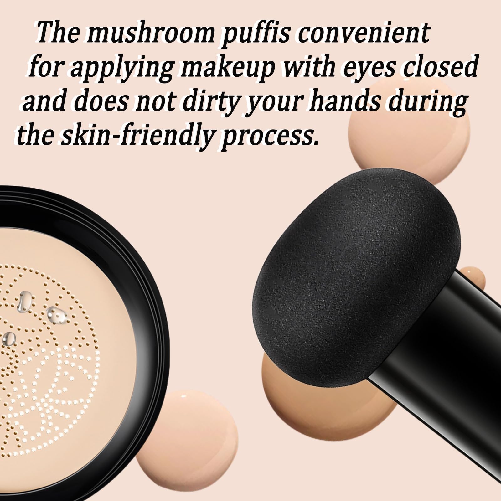 Daily-use friendly puff enables quick, smooth application for everyday look