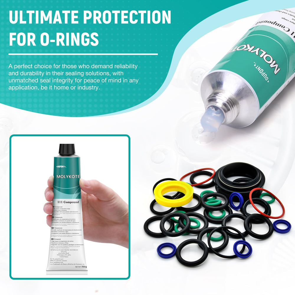 HushOil Molykote 111 valve lubrication for plug valve components and smooth operation.