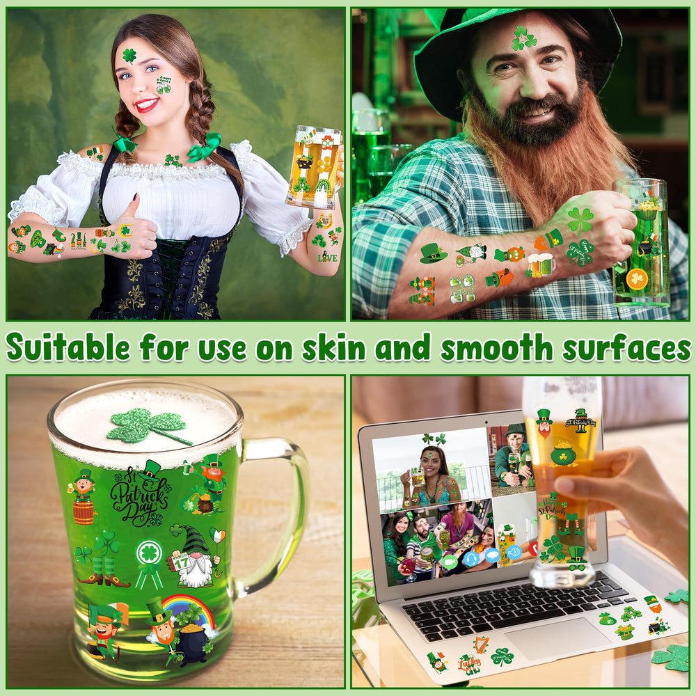 Huskein waterproof tattoos keep colors bright during celebrations