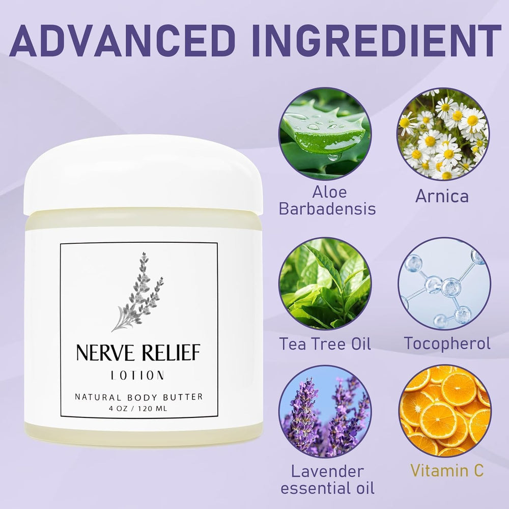 HUSPUR Neuropathy Cream arnica ingredients close‑up showing natural blend