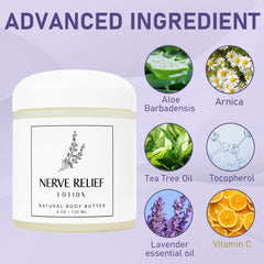 HUSPUR Neuropathy Cream arnica ingredients close‑up showing natural blend