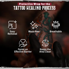 Hustle Butter Second Skin wrap breathable latex-free comfort during healing.
