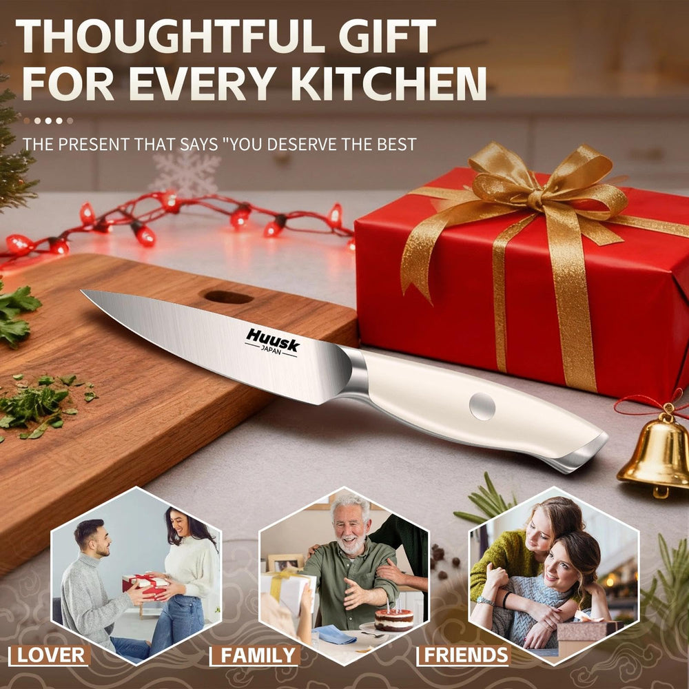 Huusk paring knife precise cutting for herbs and fruit