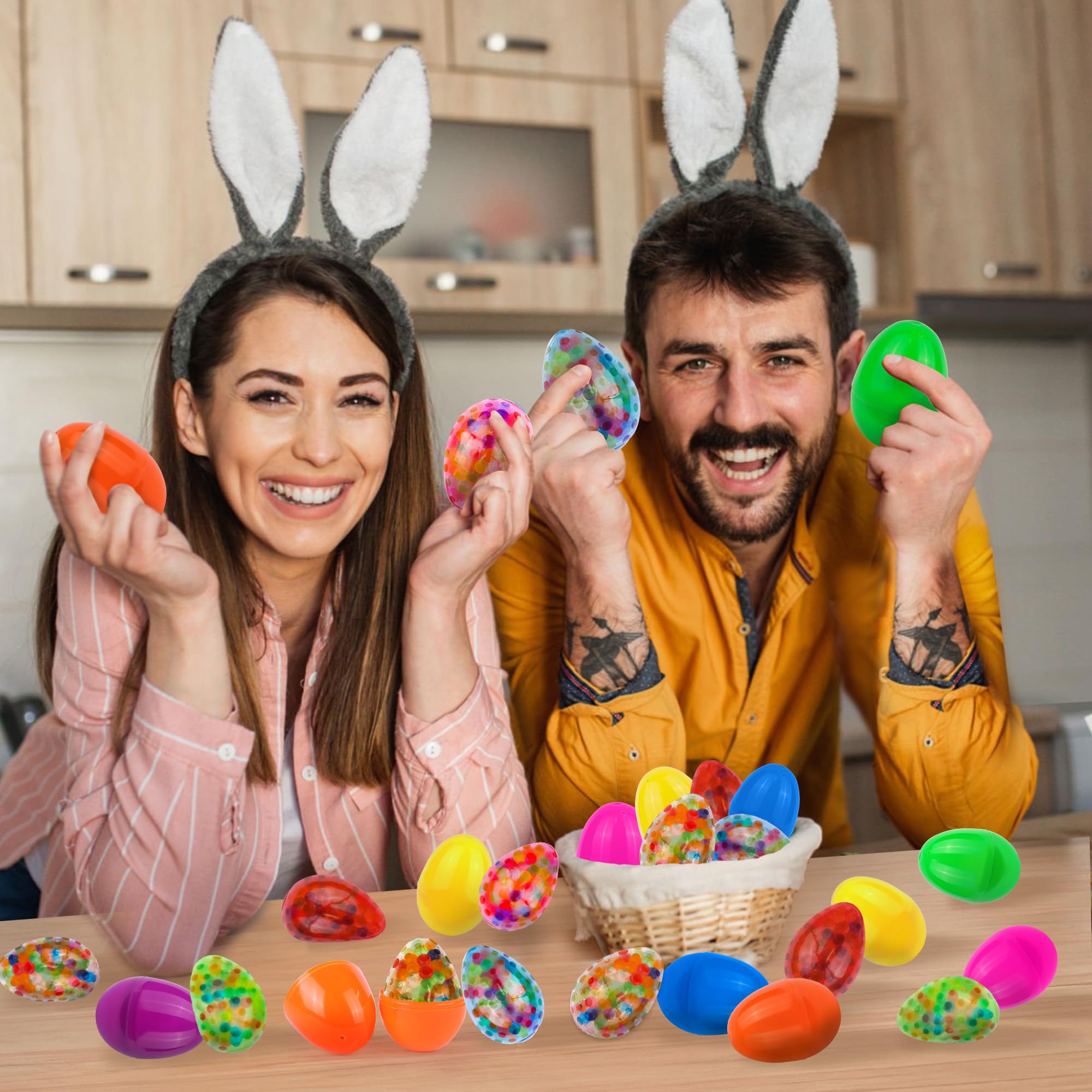 Huyamap pre-filled Easter eggs simplify basket stuffing and gift ideas.