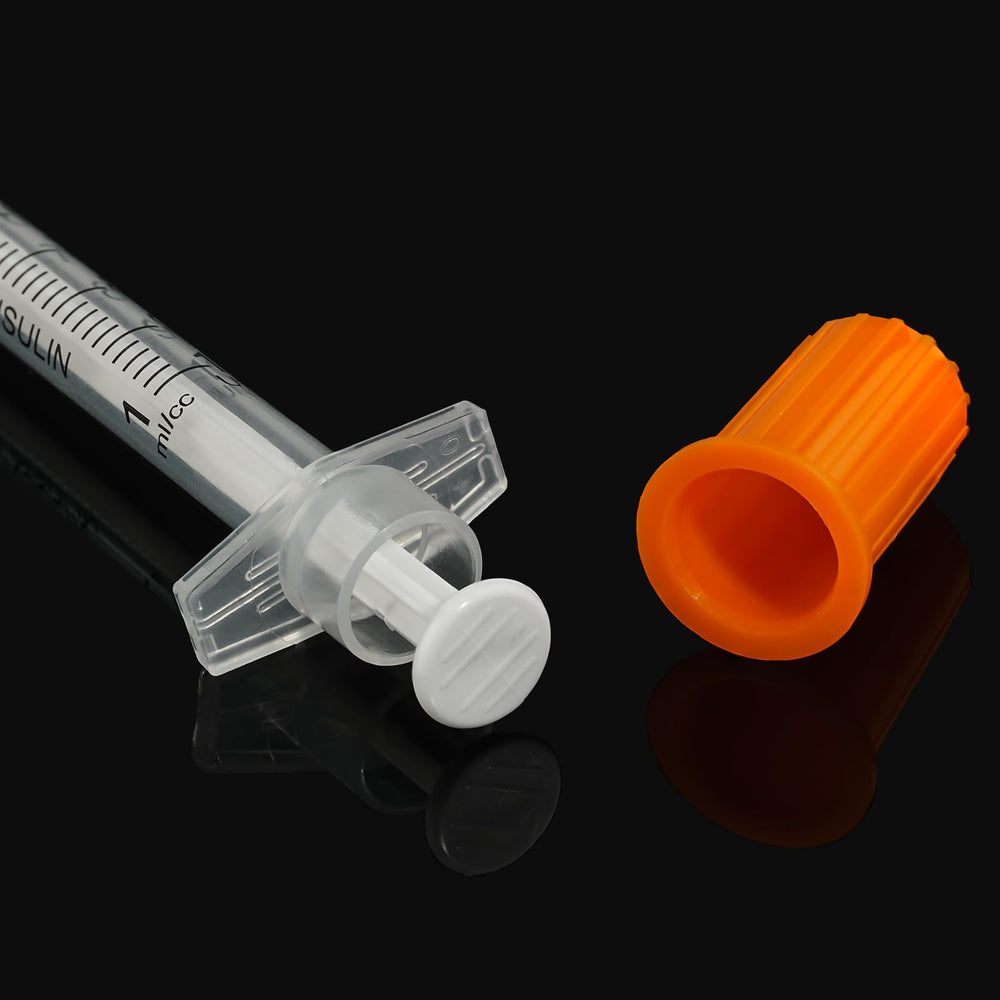 Hyddeb plastic syringe body designed for light-duty tasks