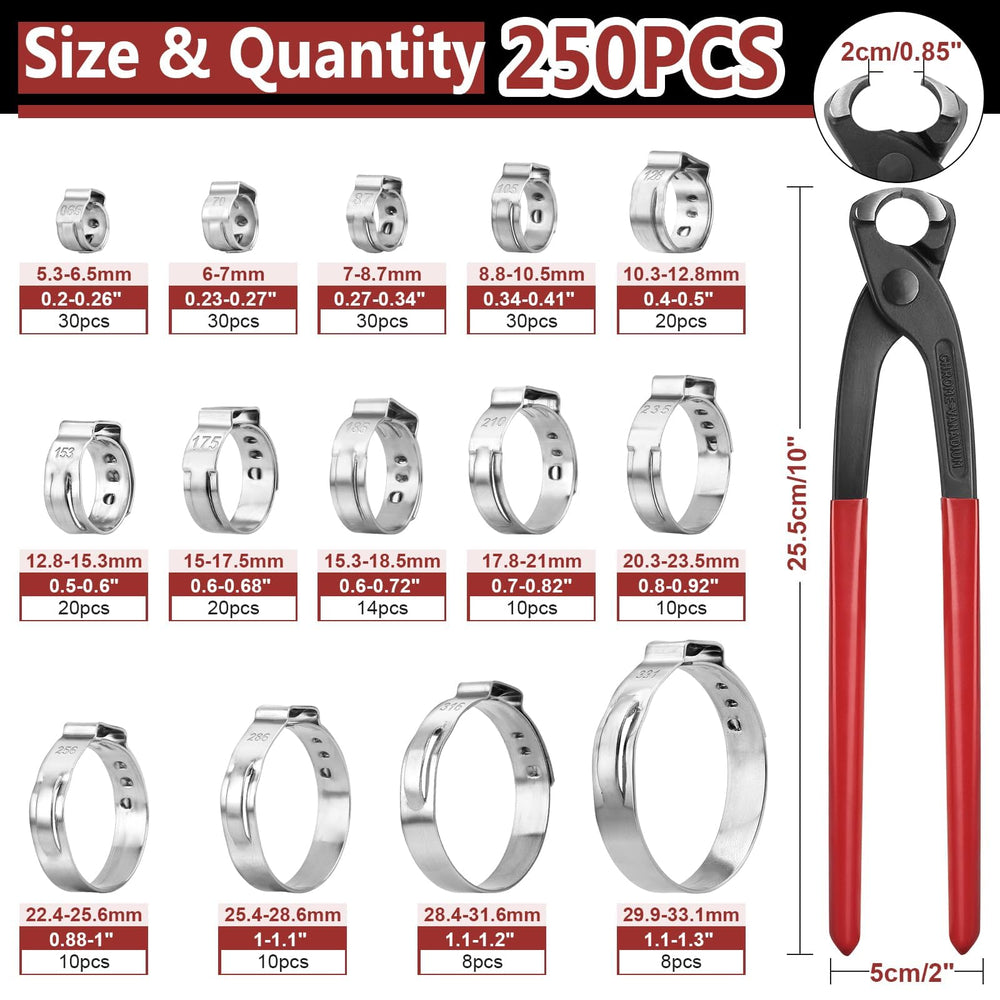Hydencamm 360-degree stepless design for secure, uniform sealing.