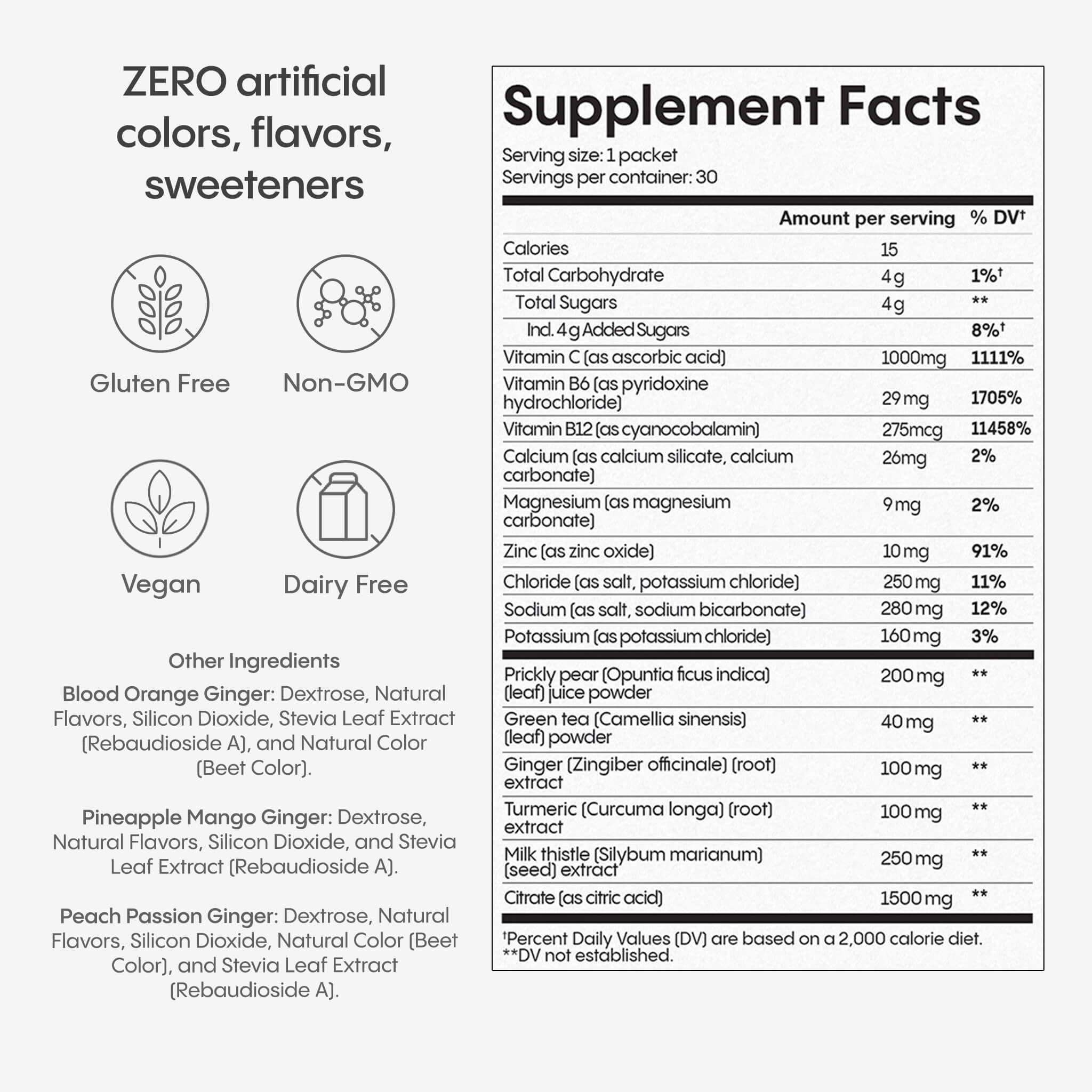 Hydralyte Liver Support packets close-up for daily hydration routines