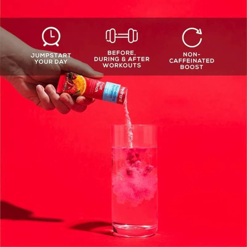 HYDRANT flavor variety with fruit juice powder and refreshing taste