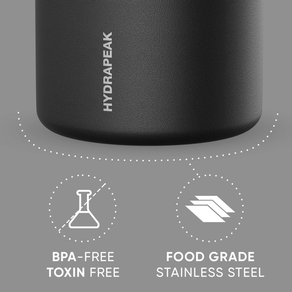 Hydrapeak 25oz food jar cold insulation preserves freshness for up to 16 hours.