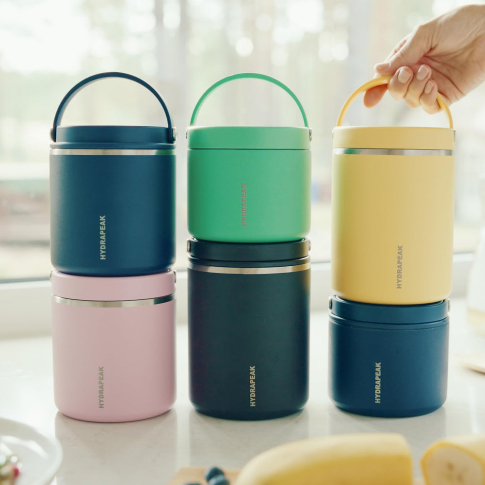 Hydrapeak 25oz food jar easy-clean interior for quick maintenance after meals.