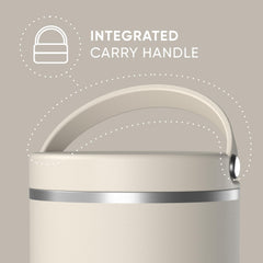 Hydrapeak odor-free interior keeps flavors fresh