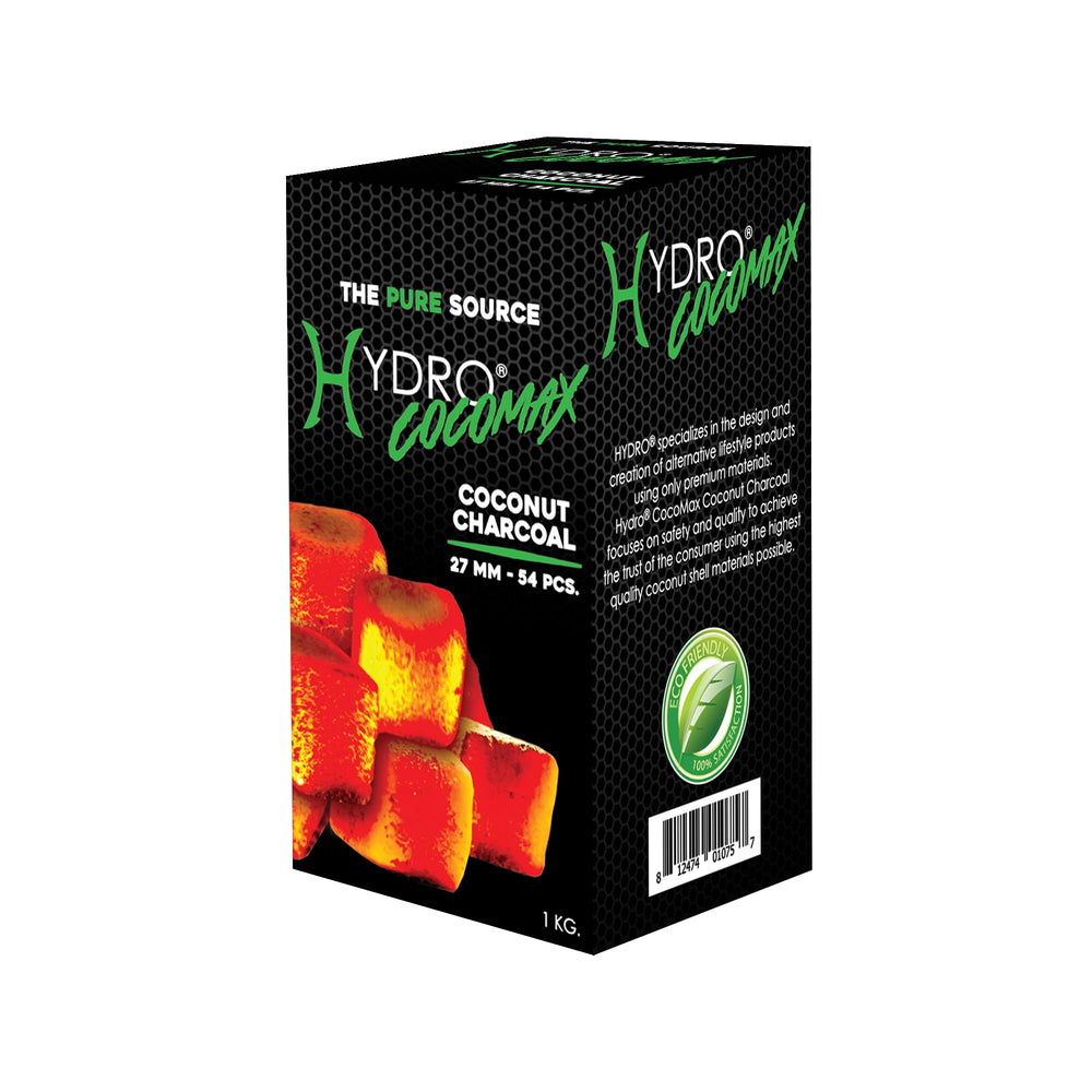 Hydro coconut charcoal cubes are ready for backyard BBQ sessions.